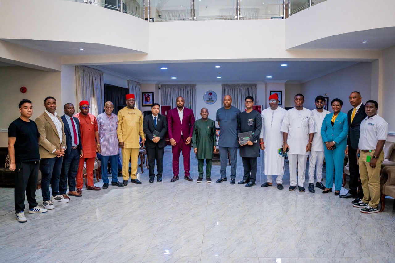Earthoc Gas delegation with Governor Alex Otti and Abia State stakeholders